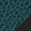 petrol | schwarz | silber | genarbt