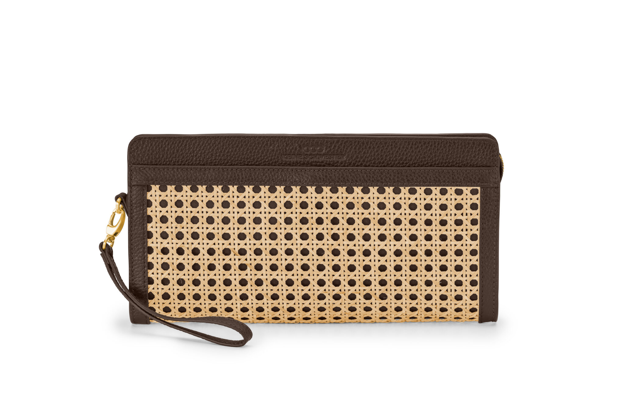 tragbar XL Clutch Wiener Geflecht