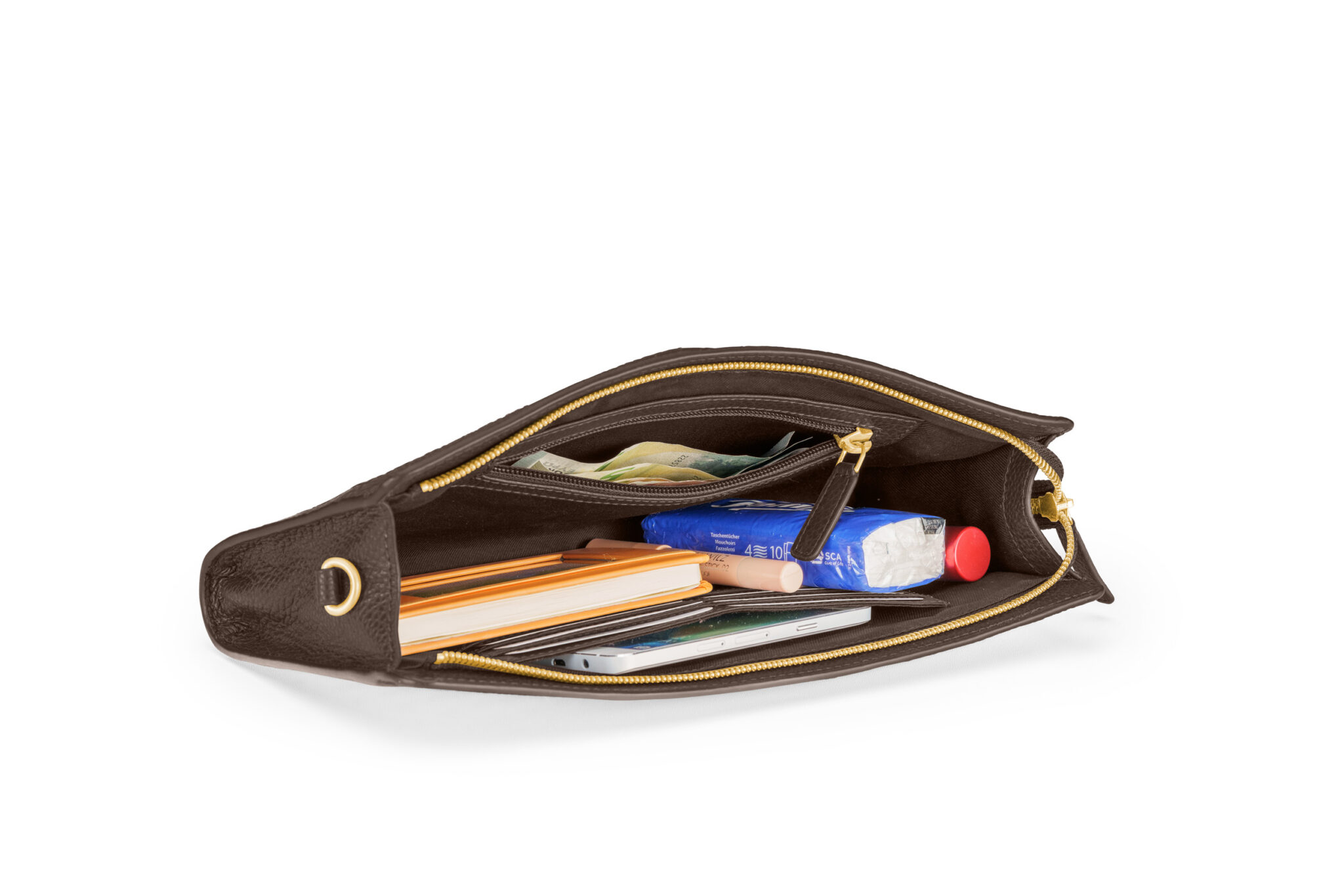 tragbar XL Clutch Wiener Geflecht – Bild 2